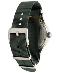 Avi-8 Men's Flyboy Airmaster Sector Meca-Quartz Green Nylon Strap Watch, 40mm