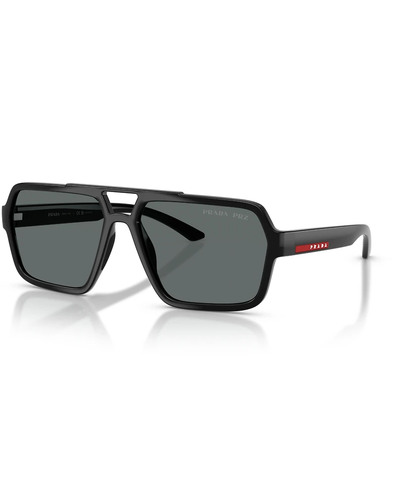 Prada Linea Rossa Men's Polarized Sunglasses