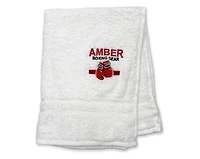 Boxing Workout Towel, Ultra-Soft Terry Cloth, Highly Absorbent, Durable & Odor-Resistant, Quick-Dry, Machine Washable – Ideal for Boxing, Gym,