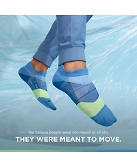 Feetures Men's Elite Ultra Light Cushion Ankle Socks - Sport Sock with Targeted Compression