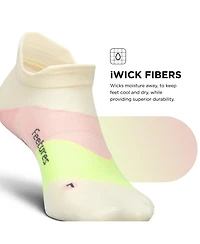 Feetures Men's Elite Ultra Light Cushion Ankle Socks - Sport Sock with Targeted Compression