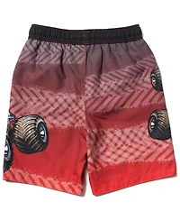 Monster Jam Boys Swim Trunks Bathing Suit