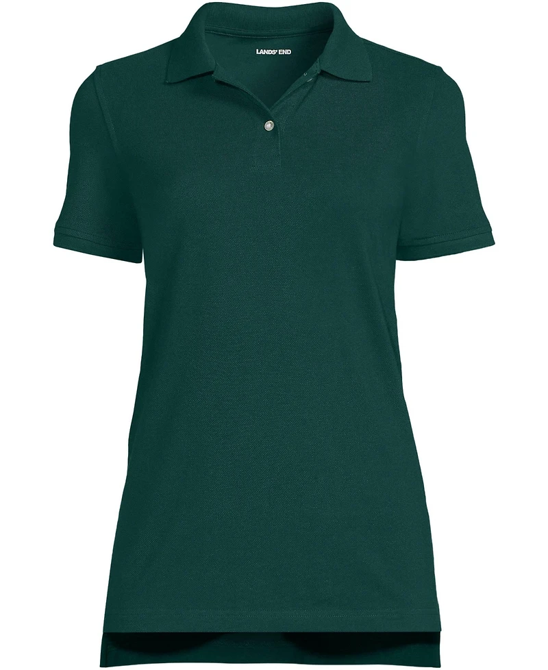 Lands' End Women's Short Sleeve Mesh Polo Shirt