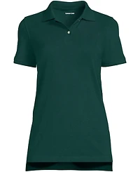 Lands' End Women's Short Sleeve Mesh Polo Shirt