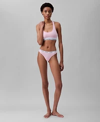 Calvin Klein Women's Modern Logo Thong Underwear QD5043