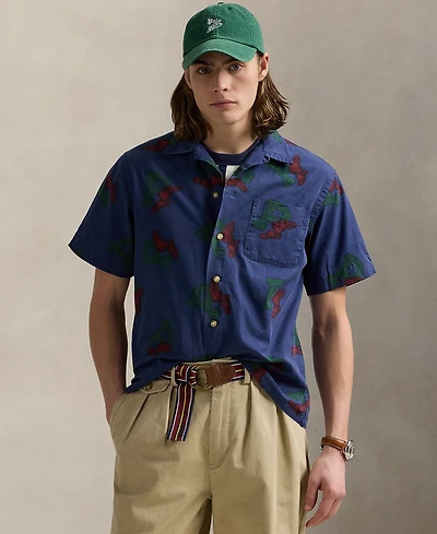 Polo Ralph Lauren Men's Classic-Fit P-Wing Camp Shirt