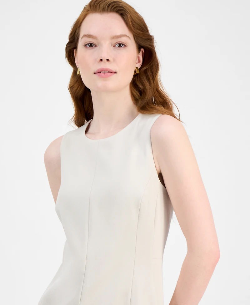 Kasper Women's Sleeveless Multi-Seam Sheath Dress, Regular & Petite