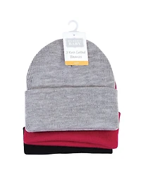 Hudson Baby Girls Knit Caps and Cuffed Beanies