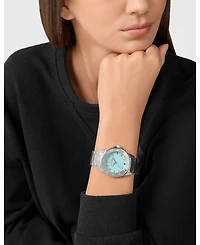 Plein Sport Women's Glam Three Hand Quartz Stainless Steel Bracelet Watch, 40mm