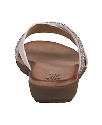 Gc Shoes Women's Iris Embellished Asymmetrical Flat Sandals