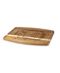 Toscana Haunted Mansion Dearly Departed Ovale Acacia Cutting Board