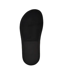 Calvin Klein Women's Pacen Woven Crisscross Flat Sandals