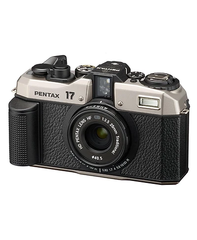 Pentax 17 Film Camera, Dark Silver