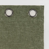 Isidora Velvet Magnetic Closure 100% Blackout Grommet Curtain Panel
