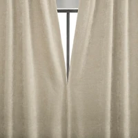Isidora Velvet Magnetic Closure 100% Blackout Grommet Curtain Panel