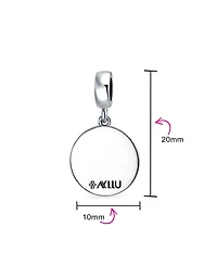 Bling Jewelry Sterling Silver Lgbtq Rainbow Yin Yang Dangle Charm Bead Disc Tag