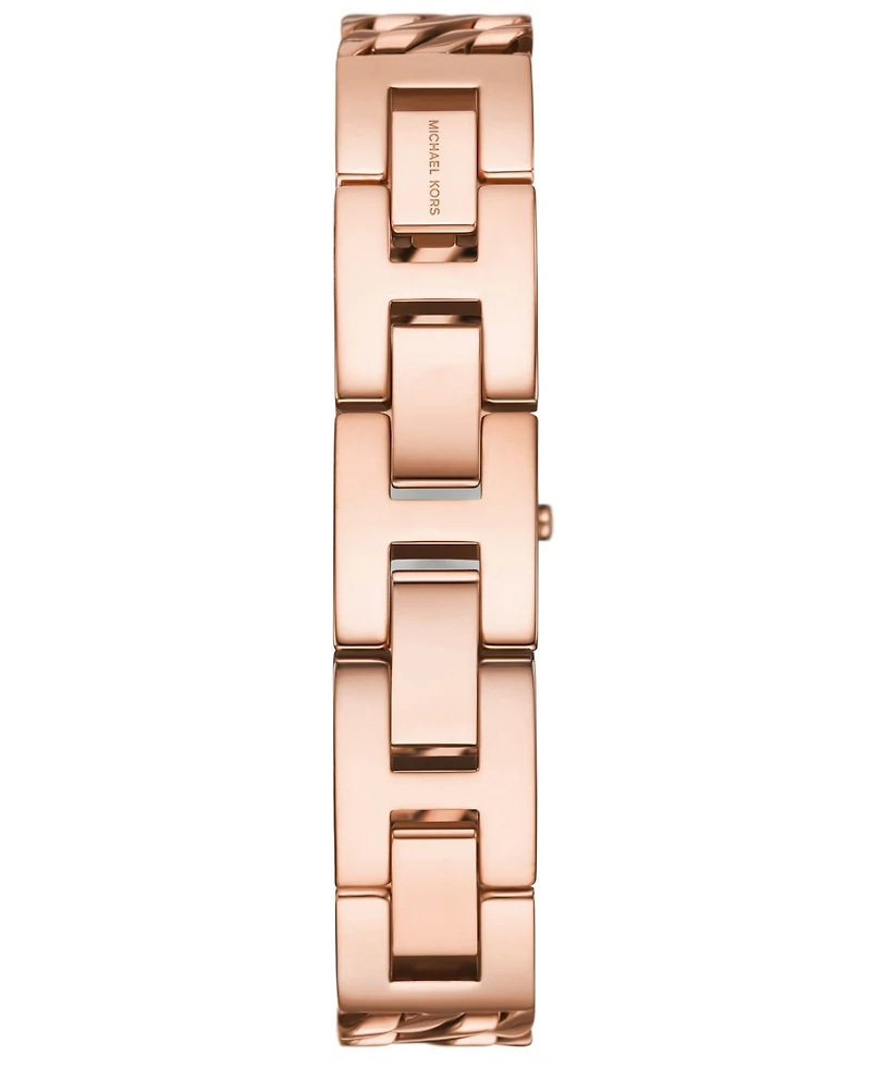 Michael Kors Women's Darrington Rose Gold-Tone Stainless Steel Watch, 14mm