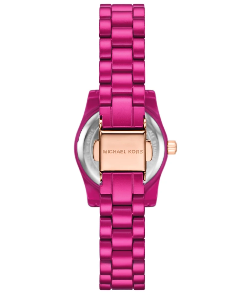 Michael Kors Women's Limited Edition Lexington Wild Berry Stainless Steel Watch, 26mm