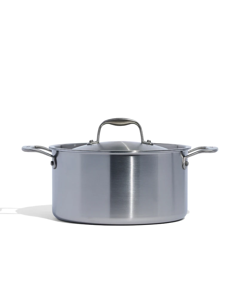 Made In Stainless Steel Clad -Quart Stock Pot with Lid
