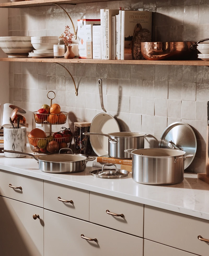 Made In CeramiClad 7-Piece Cookware Set