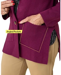 Joe & Bella Women's Adaptive Magnetic Button Cardigan