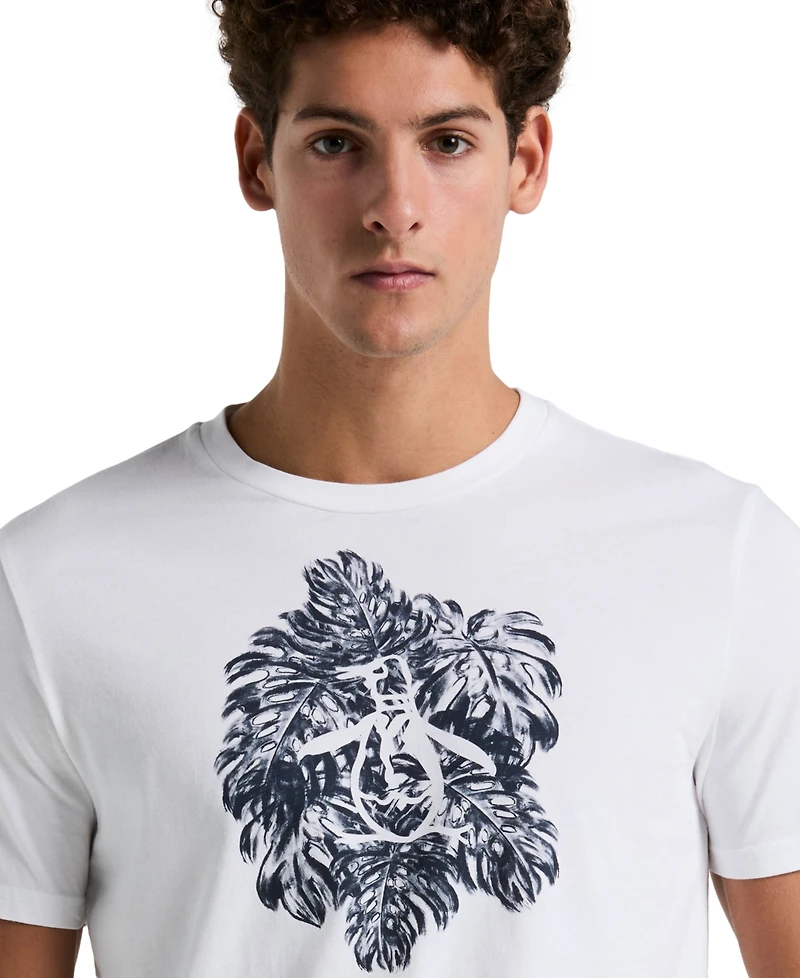 Original Penguin Men's Monstera Pete Slim-Fit Graphic T-Shirt