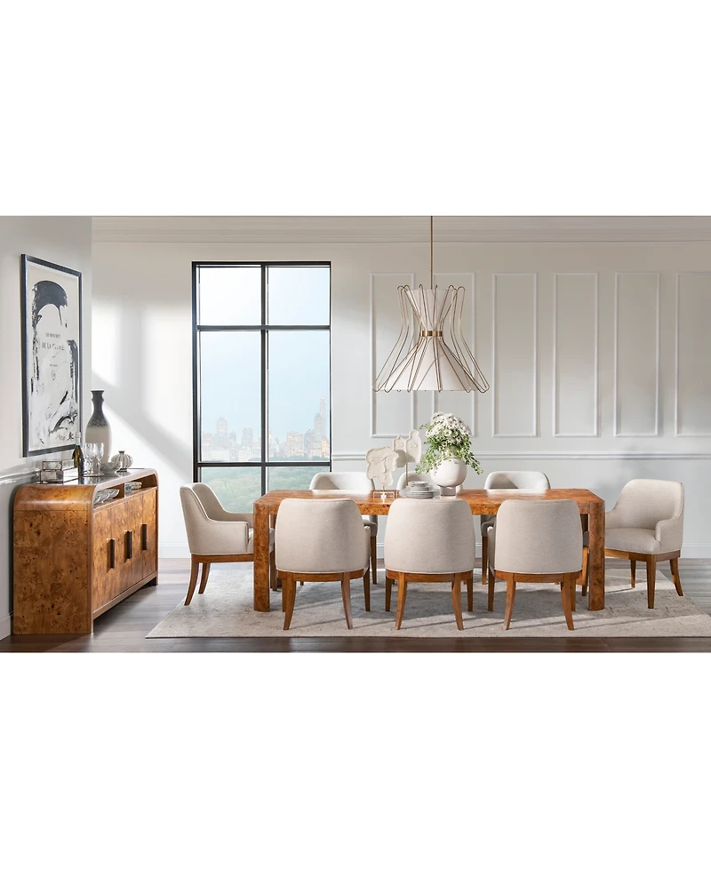 Prescott 9-Pc. Dining Set (Table & 8 Chairs), Created for Macy's