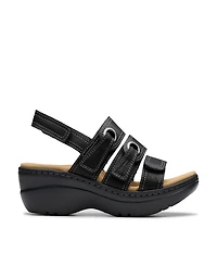 Clarks Collection Women's Merliah2 Bali Wedge Sandals