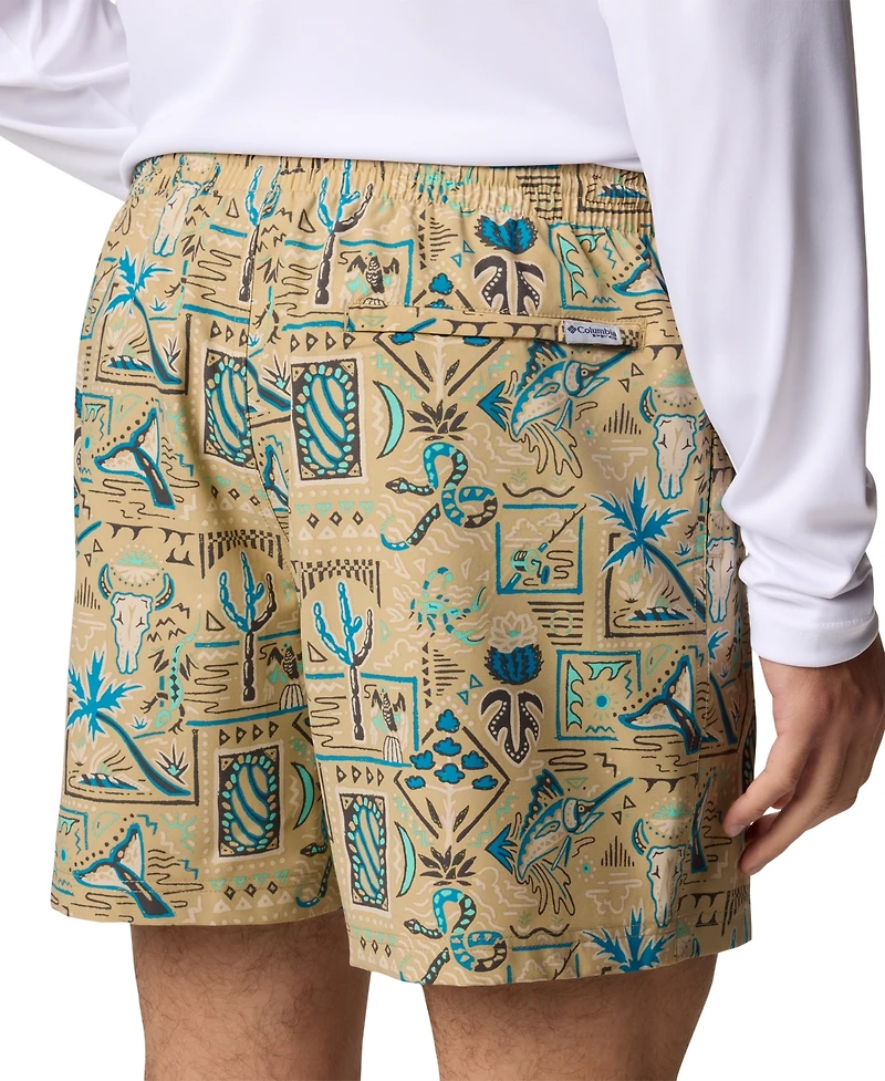 Columbia Men's Pfg Rambler Printed Water Short