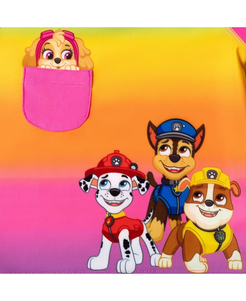 Paw Patrol Toddler Girls Rash Guard Tankini Top and Bikini Bottom 3 Piece Swimsuit Set