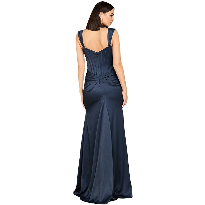 Lara Women's Sleeveless Corset Gown