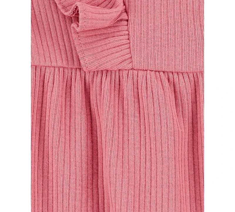 Carter's Baby Girls Jumpsuit & Headwrap, 2 Piece Set