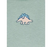 Carter's Baby Boys 5-Pk. Cotton Short-Sleeve Dinosaur Bodysuits
