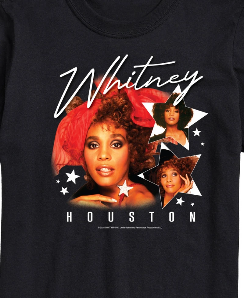 Airwaves Men's Whitney Houston Short Sleeve T-Shirt