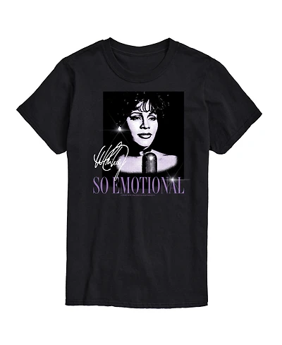 Airwaves Men's Whitney Houston So Emotional Short Sleeve T-Shirt