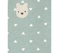 Carter's Baby Girls Cotton Bear Sleep & Play Pajamas