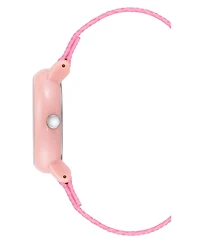 Armitron Kid's Quartz Jumpstart Pink Nylon Watch, 32mm