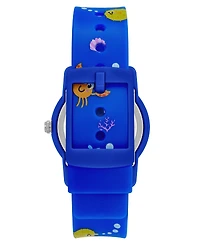 Armitron Kid's Quartz Playtime Blue and White Whales Watch, 30mm