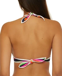 Trina Turk Women's Reversible Halter Bikini Top