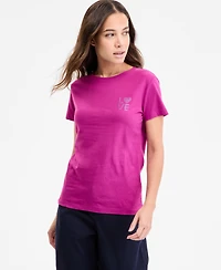 Boss Orange Women's Cotton Embellished-Graphic T-Shirt