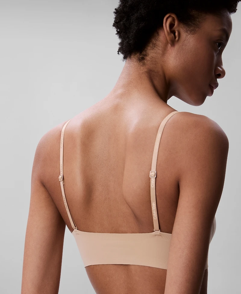 Calvin Klein Women's Invisibles Gel Wire Lightly Lined Bralette QF7142
