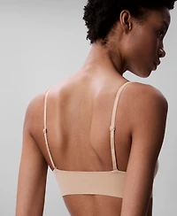 Calvin Klein Women's Invisibles Gel Wire Lightly Lined Bralette QF7142
