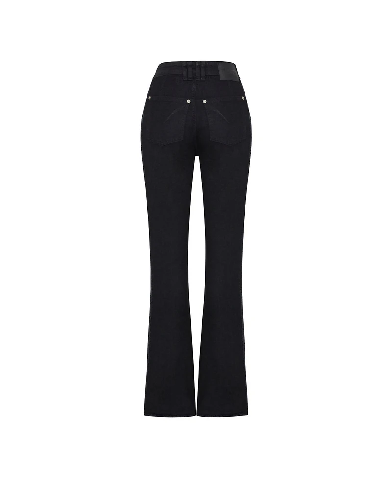 Pcfg Women's Flare Denim Pant
