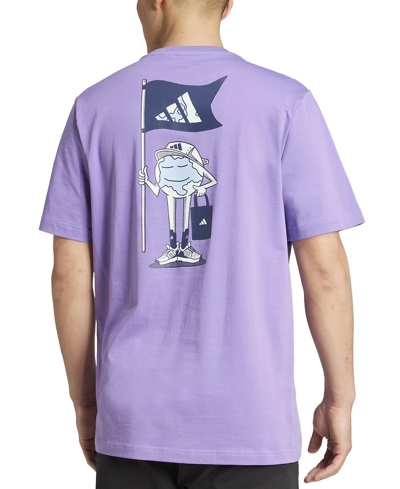adidas Men's Earth Graphic Logo T-Shirt