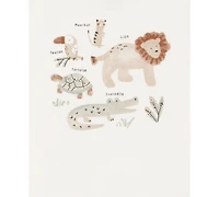 Carter's Baby Boys Little Character Set Hooded Cardigan, Lion Bodysuit & Pants, 3 Piece