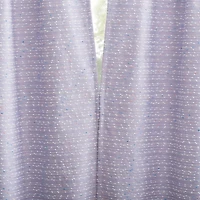 Sylo Generation Contrast Slub Magnetic Closure 100% Blackout Rod Pocket Curtain Panel