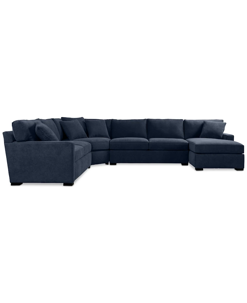 Radley 4-Pc. Fabric Sleeper Sectional Sofa, Exclusively at Macy's