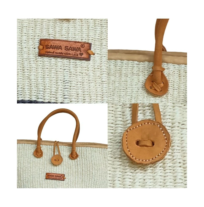 Balance Half Handmade Sisal Basket Tote