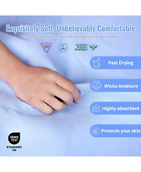 Washable Underpads, Reusable Ultra Absorbent Incontinence Bed Pads for Adults & Seniors, Protective Durable Bedding Shield, 2 Pack