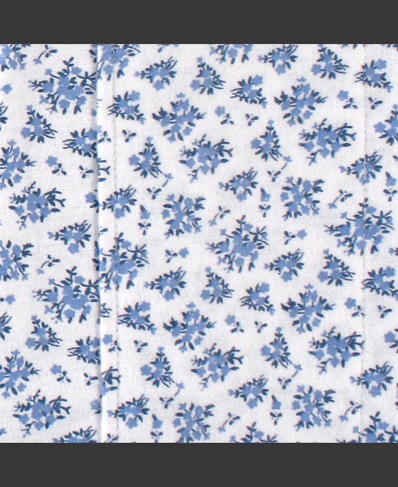 Hudson Baby Girls Cotton Flannel Burp Cloths